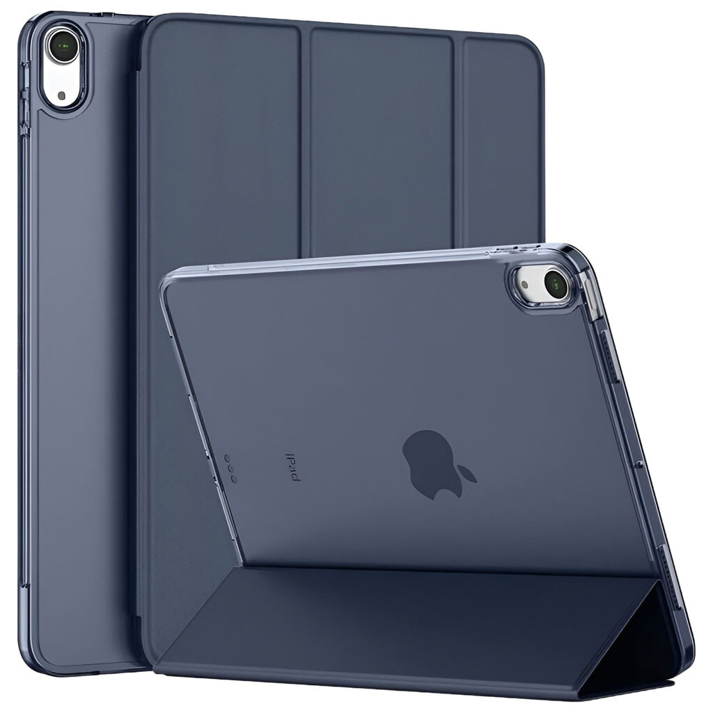 Чехол (книжка) Apple iPad Air 11 2026, BeCover Tri Fold Hard, Deep Blue, Синий - № 1 Чехол (книжка) Apple iPad Air 11 2026, BeCover Tri Fold Hard, Deep Blue, Синий - № 1