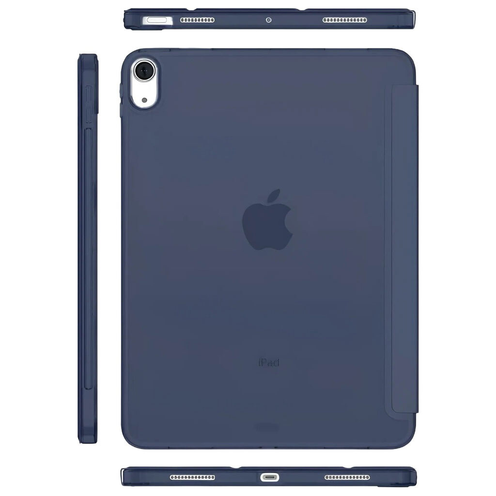 Чехол (книжка) Apple iPad Air 11 2026, BeCover Tri Fold Hard, Deep Blue, Синий - № 2 Чехол (книжка) Apple iPad Air 11 2026, BeCover Tri Fold Hard, Deep Blue, Синий - № 2