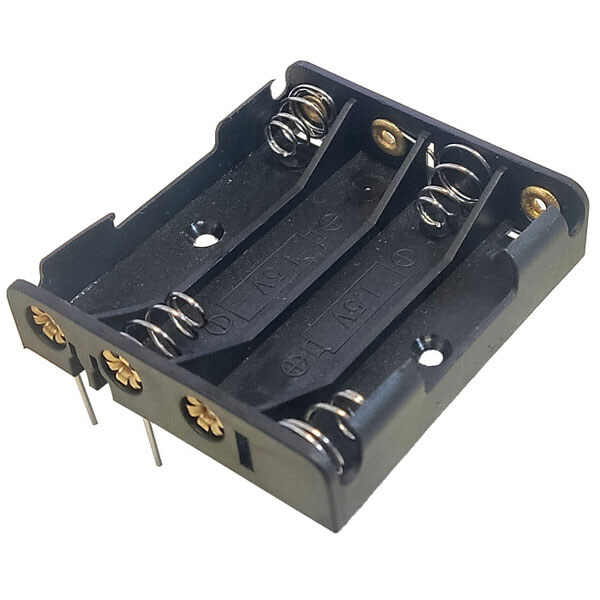 Батарейний відсік 4*AAA PCB - № 1 Батарейний відсік 4*AAA PCB - № 1