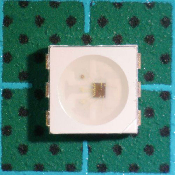 Светодиод SMD 5050 SK9822 RGB - № 1 Светодиод SMD 5050 SK9822 RGB - № 1