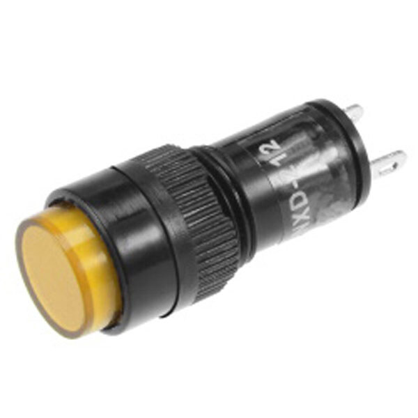 Сигнальный индикатор NXD-212-LED 220VAC Желтый - № 1 Сигнальный индикатор NXD-212-LED 220VAC Желтый - № 1