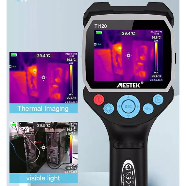Тепловизор цветной ручной, MESTEK TI120 - № 2 Тепловизор цветной ручной, MESTEK TI120 - № 2