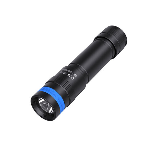 Фонарик герметичный XTAR D20, 1000 lm, Li-Ion 18650, белый свет - № 1 Фонарик герметичный XTAR D20, 1000 lm, Li-Ion 18650, белый свет - № 1
