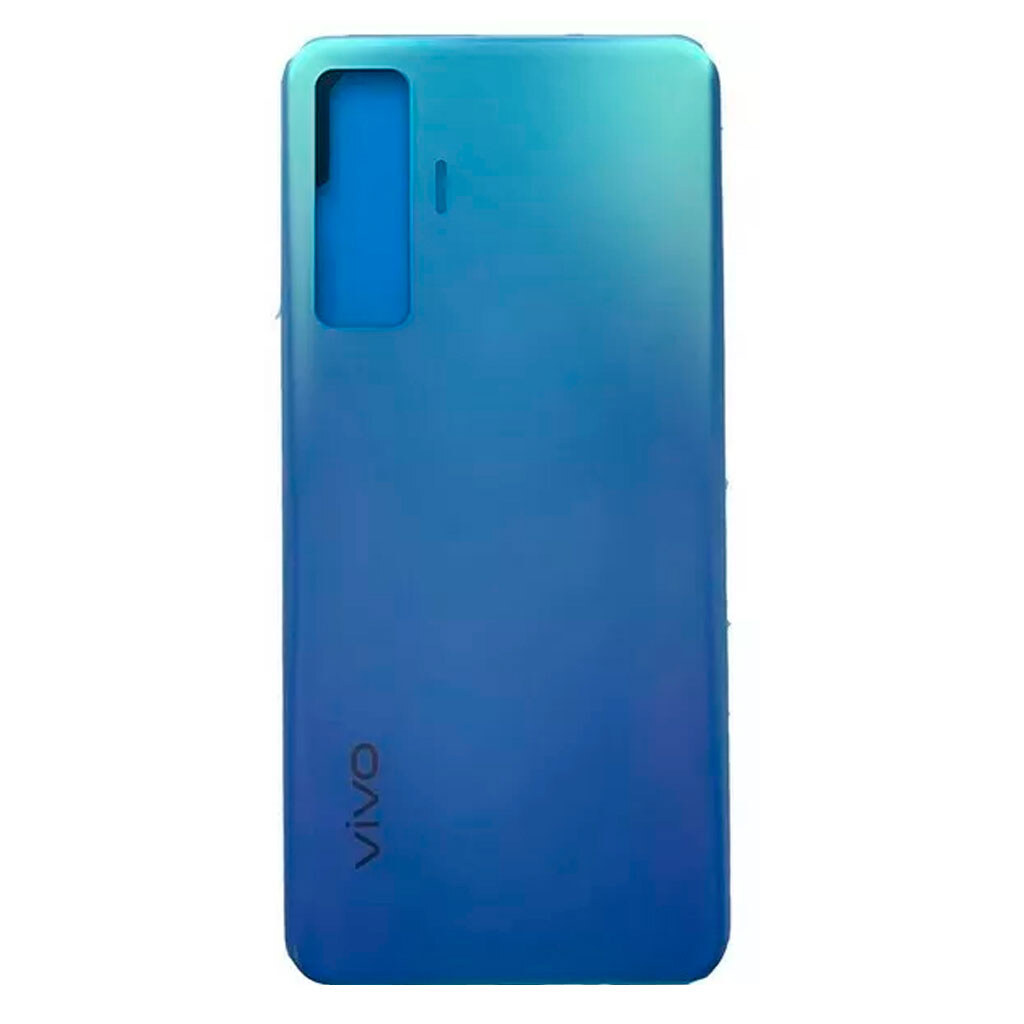 Задняя крышка Vivo X50, High quality, Синий - № 1 Задняя крышка Vivo X50, High quality, Синий - № 1