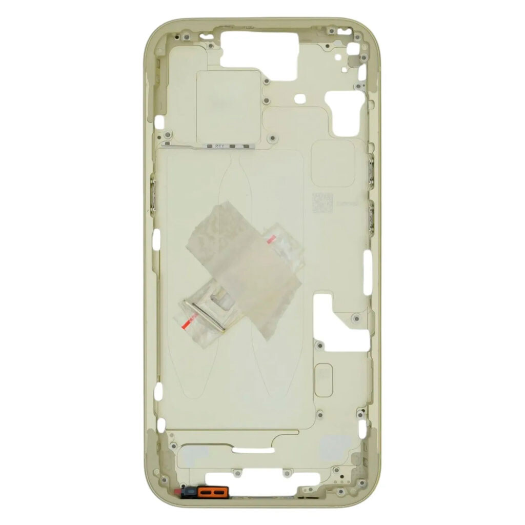 Середня частина Apple iPhone 15, Жовтий - № 2 Середня частина Apple iPhone 15, Жовтий - № 2