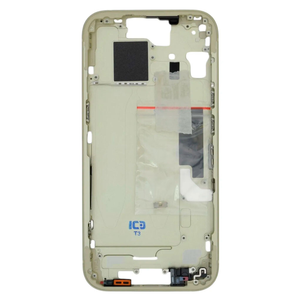 Средняя часть Apple iPhone 15, Желтый - № 2 Средняя часть Apple iPhone 15, Желтый - № 2