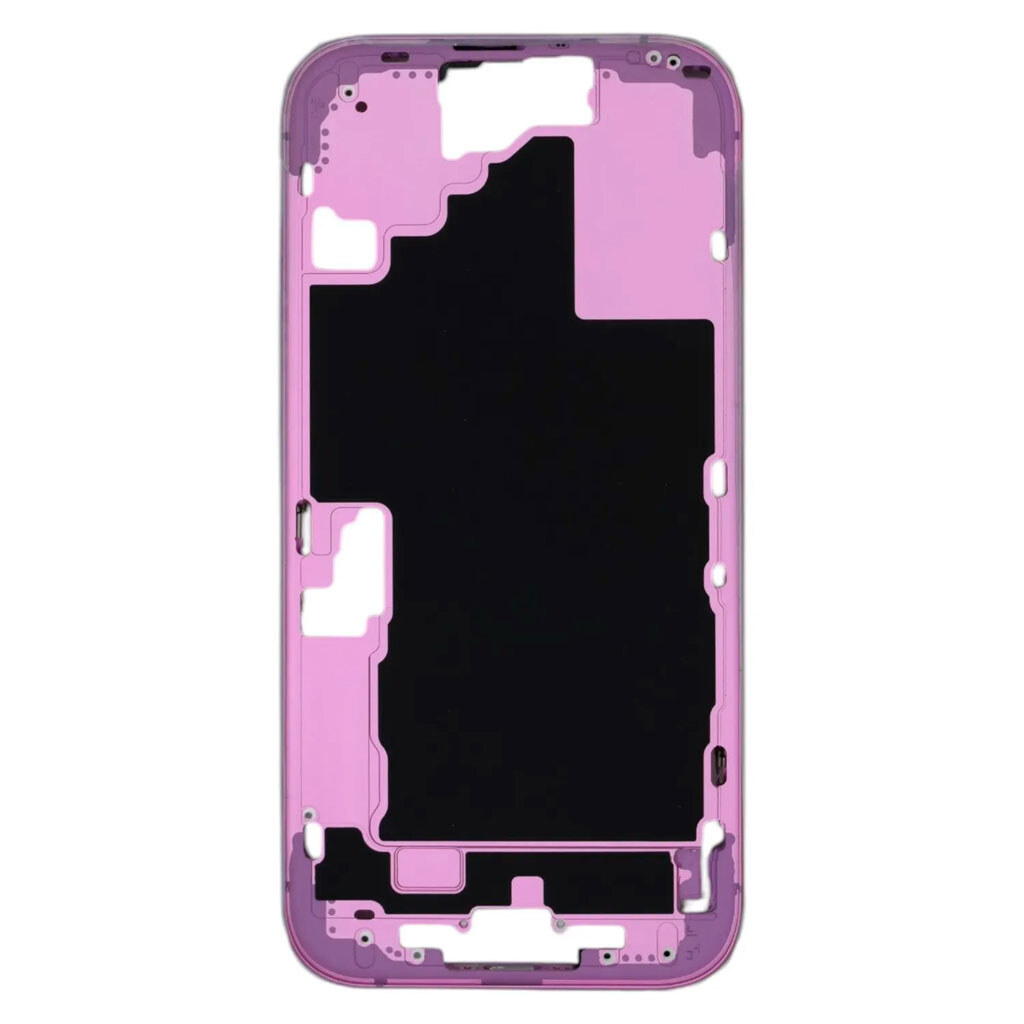 Середня частина Apple iPhone 16, Рожевий - № 1 Середня частина Apple iPhone 16, Рожевий - № 1