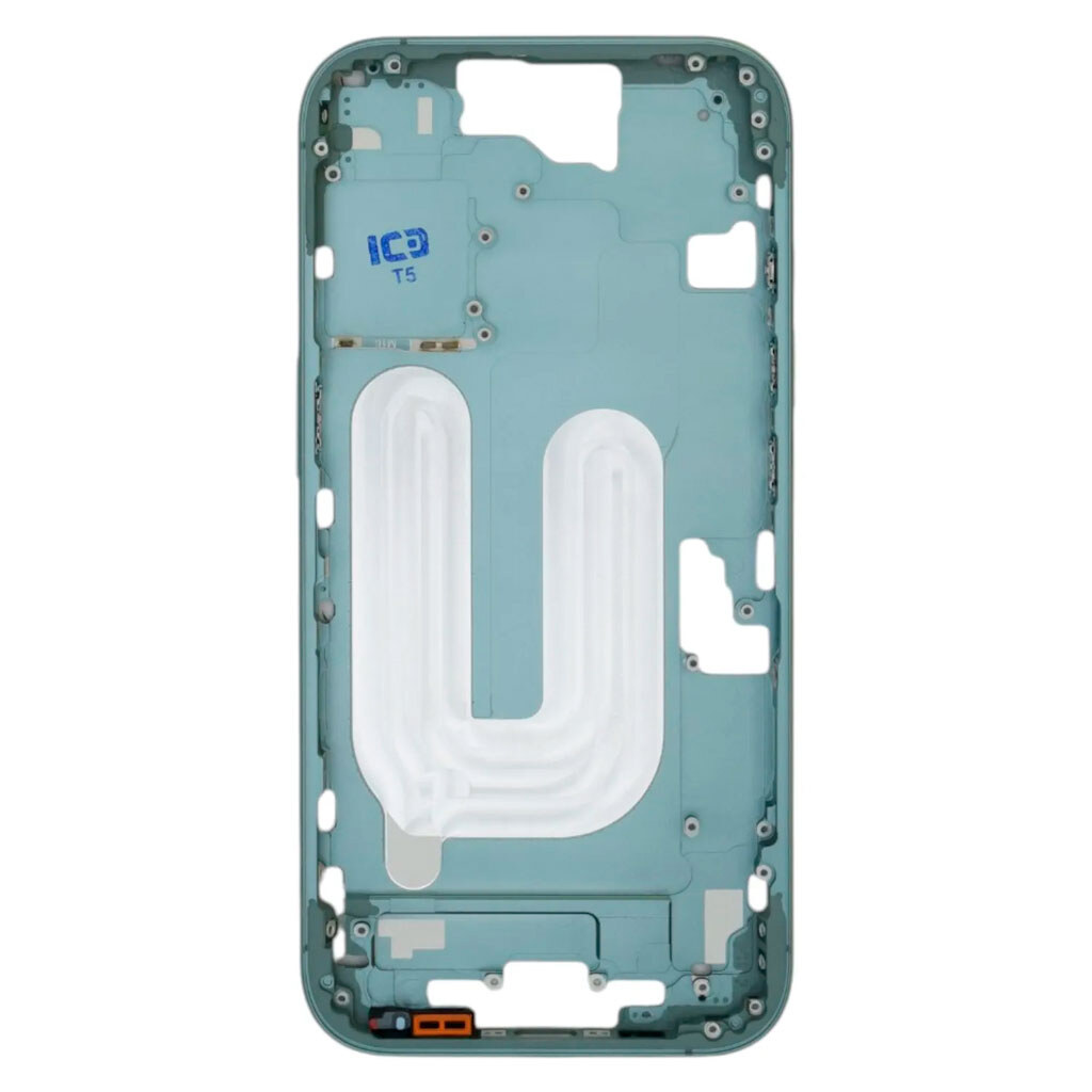 Средняя часть Apple iPhone 16, Зеленый - № 2 Средняя часть Apple iPhone 16, Зеленый - № 2