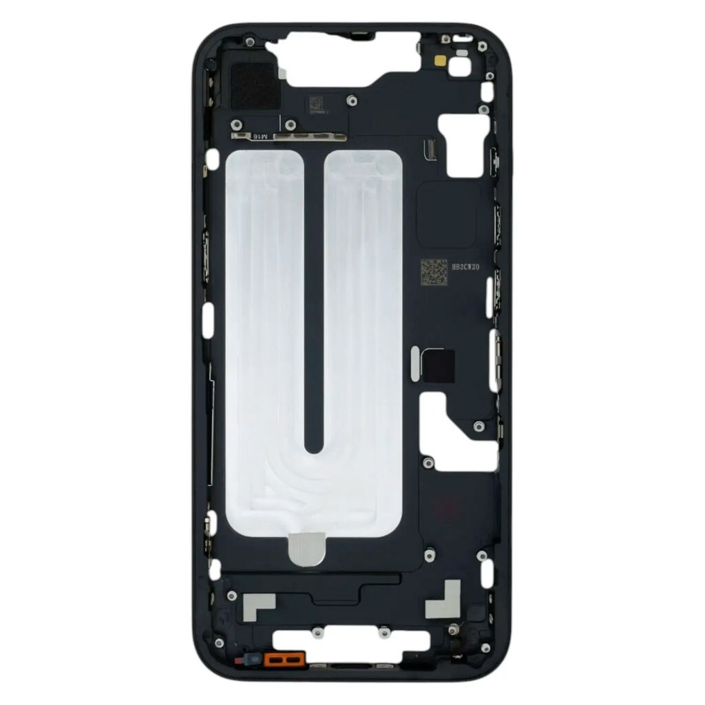 Средняя часть Apple iPhone 16e, Черный - № 2 Средняя часть Apple iPhone 16e, Черный - № 2