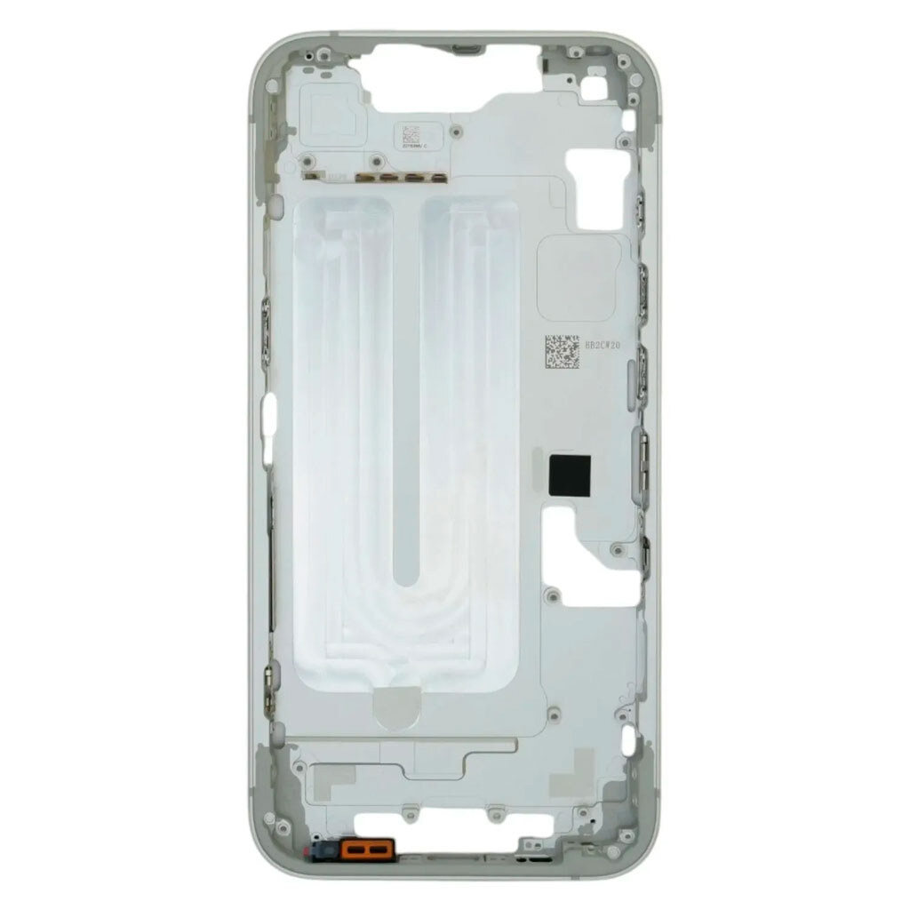 Середня частина Apple iPhone 16e, Білий - № 2 Середня частина Apple iPhone 16e, Білий - № 2