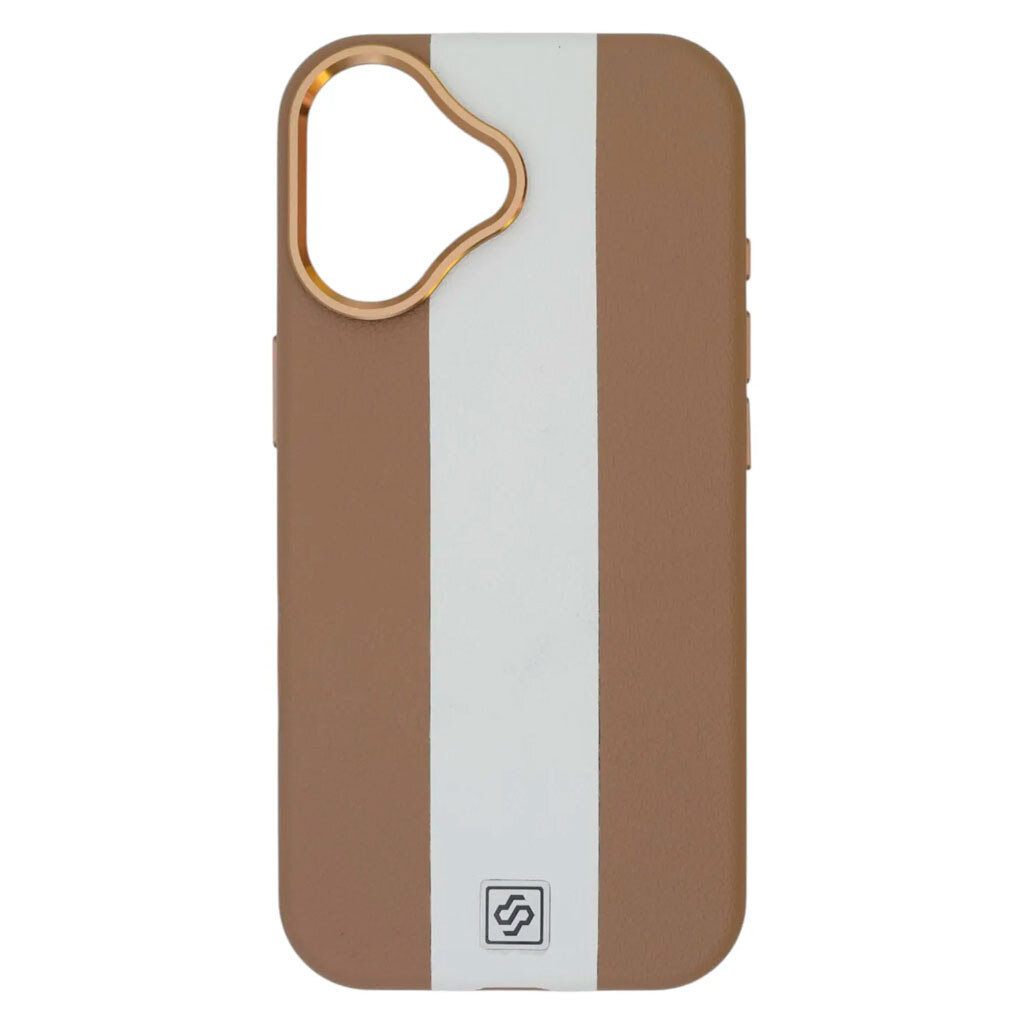 Чехол (накладка) Apple iPhone 16, Rally, MagSafe, Beige-White, Бежевый - № 1 Чехол (накладка) Apple iPhone 16, Rally, MagSafe, Beige-White, Бежевый - № 1