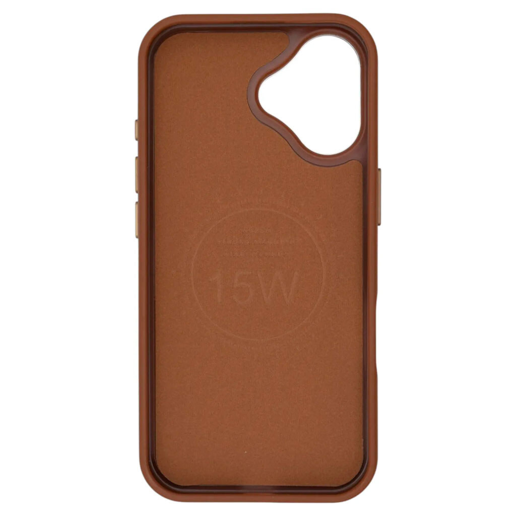 Чехол (накладка) Apple iPhone 16, Rally, MagSafe, Brown-Black, Коричневый - № 2 Чехол (накладка) Apple iPhone 16, Rally, MagSafe, Brown-Black, Коричневый - № 2