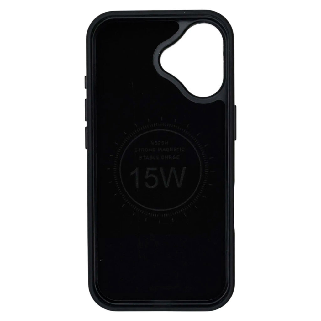 Чехол (накладка) Apple iPhone 17, Rally, MagSafe, Black-White, Черный - № 2 Чехол (накладка) Apple iPhone 17, Rally, MagSafe, Black-White, Черный - № 2