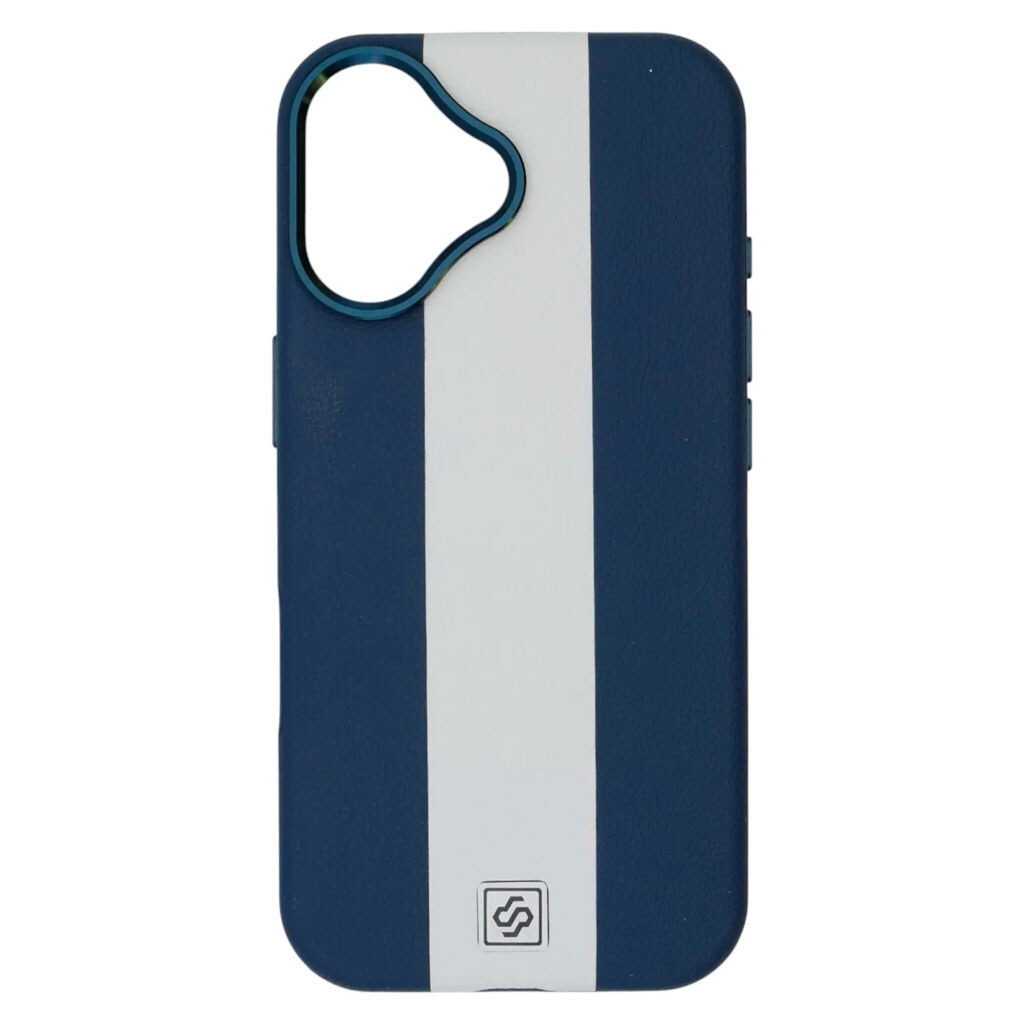 Чехол (накладка) Apple iPhone 17, Rally, MagSafe, Blue-White, Синий - № 1 Чехол (накладка) Apple iPhone 17, Rally, MagSafe, Blue-White, Синий - № 1