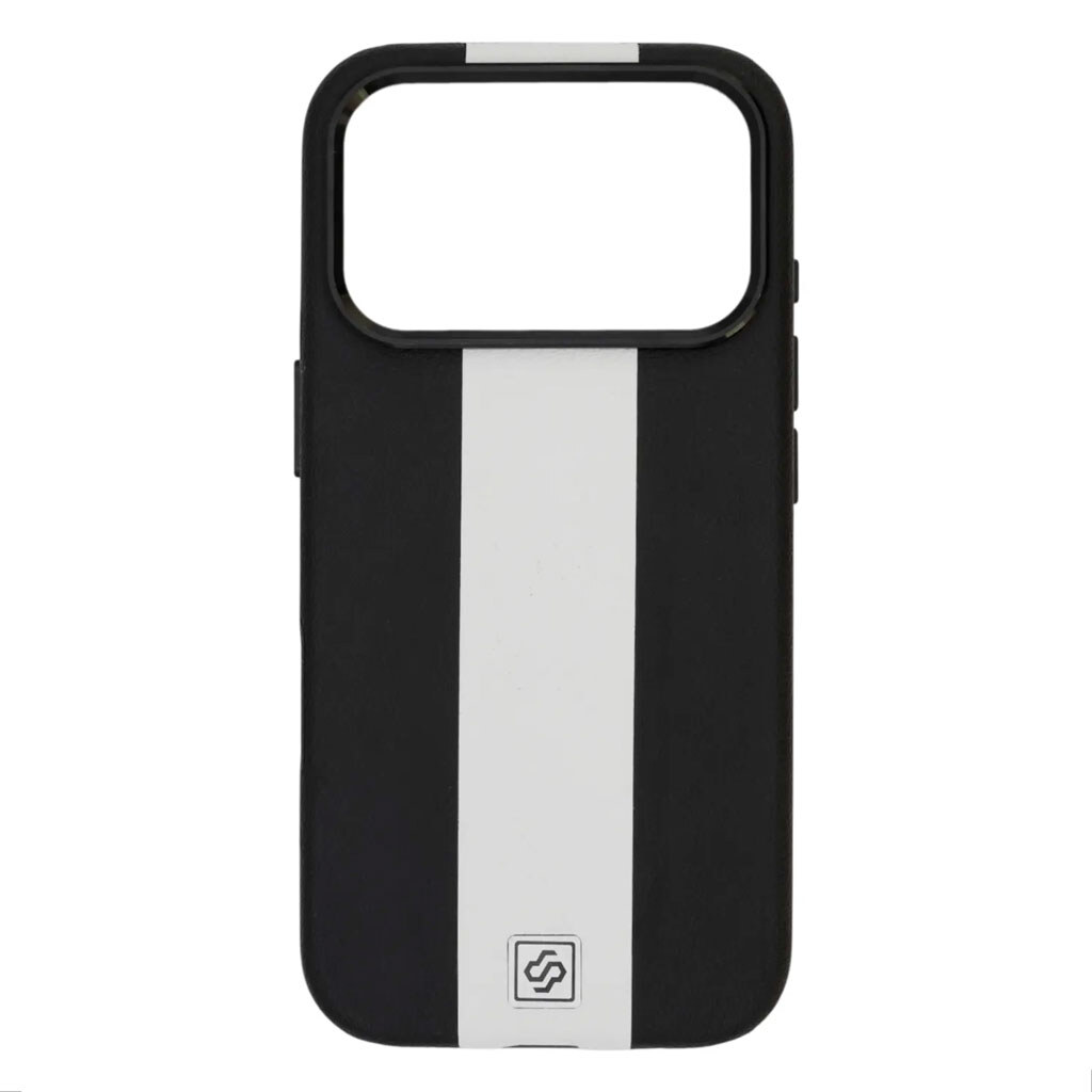 Чехол (накладка) Apple iPhone 17 Pro Max, Rally, MagSafe, Black-White, Черный - № 1 Чехол (накладка) Apple iPhone 17 Pro Max, Rally, MagSafe, Black-White, Черный - № 1