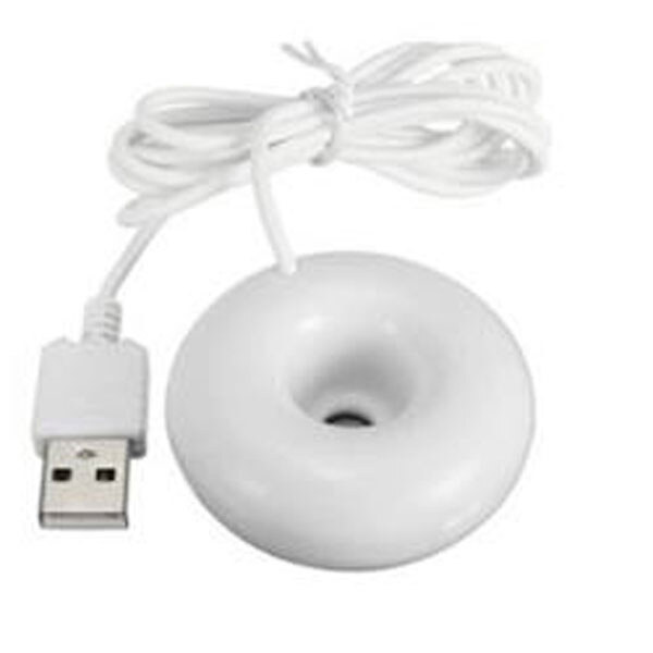 Ультразвуковий Генератор туману 5V USB бублик білий - № 1 Ультразвуковий Генератор туману 5V USB бублик білий - № 1