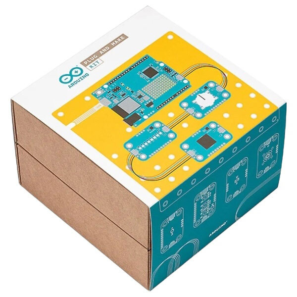 Современный стартовый набор Arduino без пайки и макетных плат Arduino Plug and Make Kit - № 2 Современный стартовый набор Arduino без пайки и макетных плат Arduino Plug and Make Kit - № 2