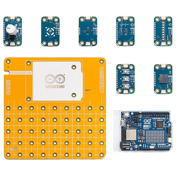 Современный стартовый набор Arduino без пайки и макетных плат Arduino Plug and Make Kit - № 4 Современный стартовый набор Arduino без пайки и макетных плат Arduino Plug and Make Kit - № 4