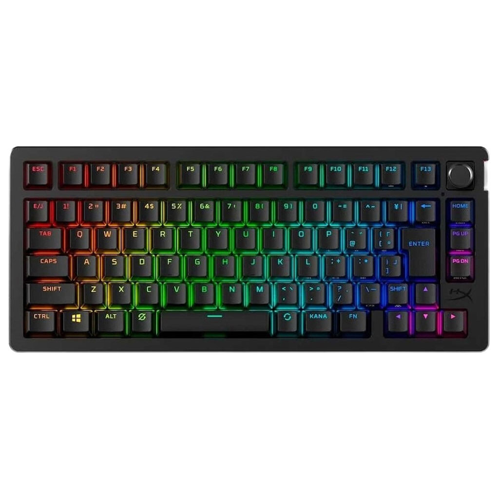 Клавіатура HyperX Alloy Rise 75, Чорний - № 1 Клавіатура HyperX Alloy Rise 75, Чорний - № 1
