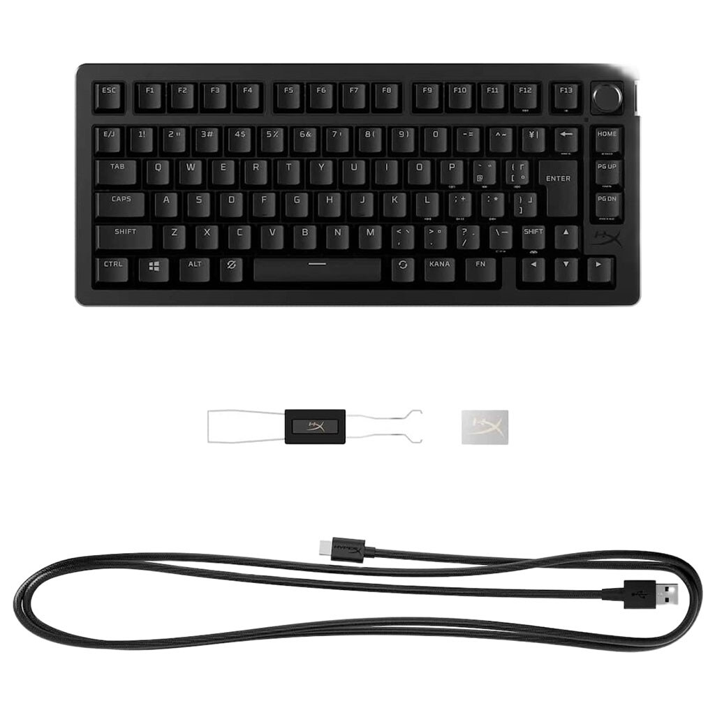 Клавіатура HyperX Alloy Rise 75, Чорний - № 5 Клавіатура HyperX Alloy Rise 75, Чорний - № 5