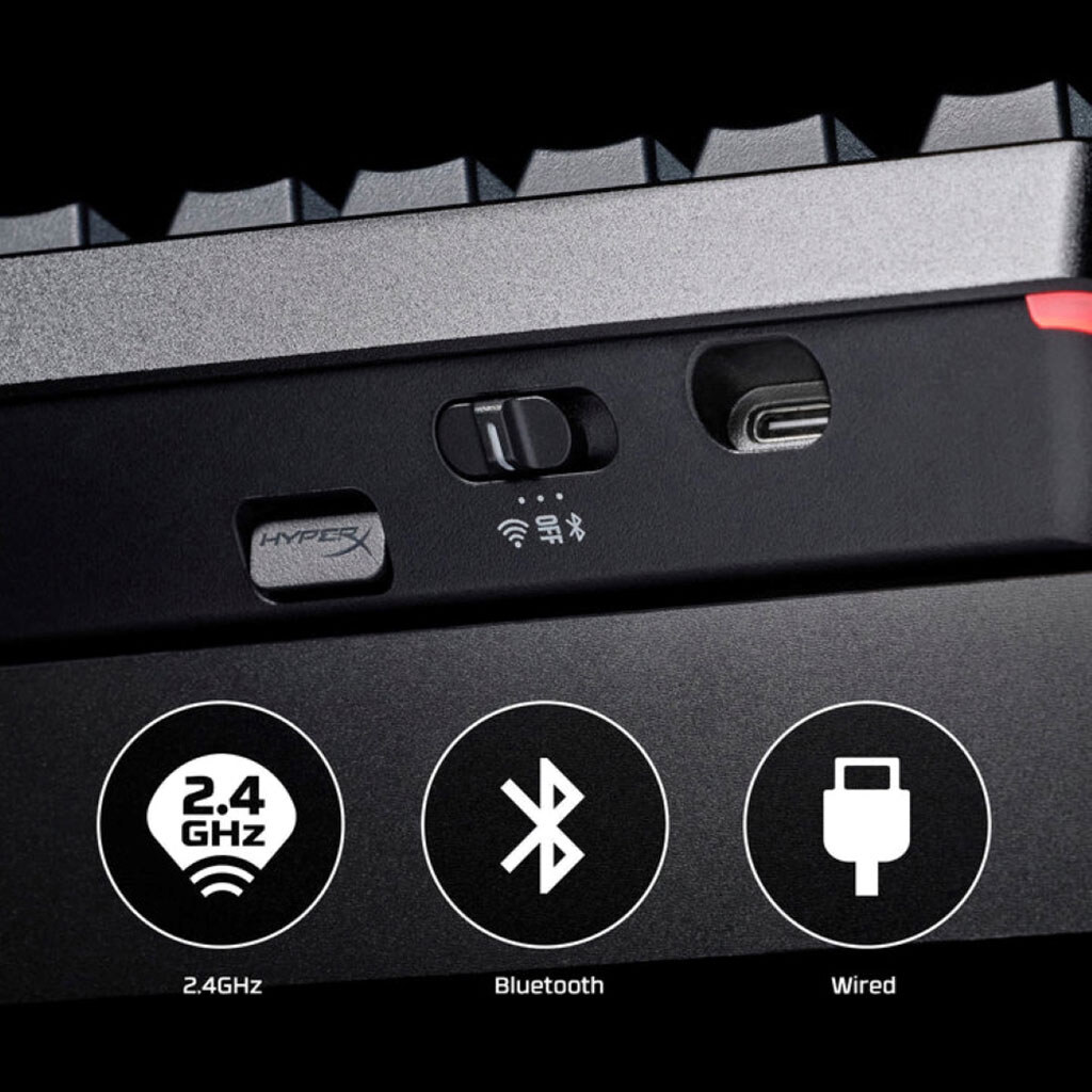 Клавіатура HyperX Alloy Rise 75, Чорний - № 7 Клавіатура HyperX Alloy Rise 75, Чорний - № 7