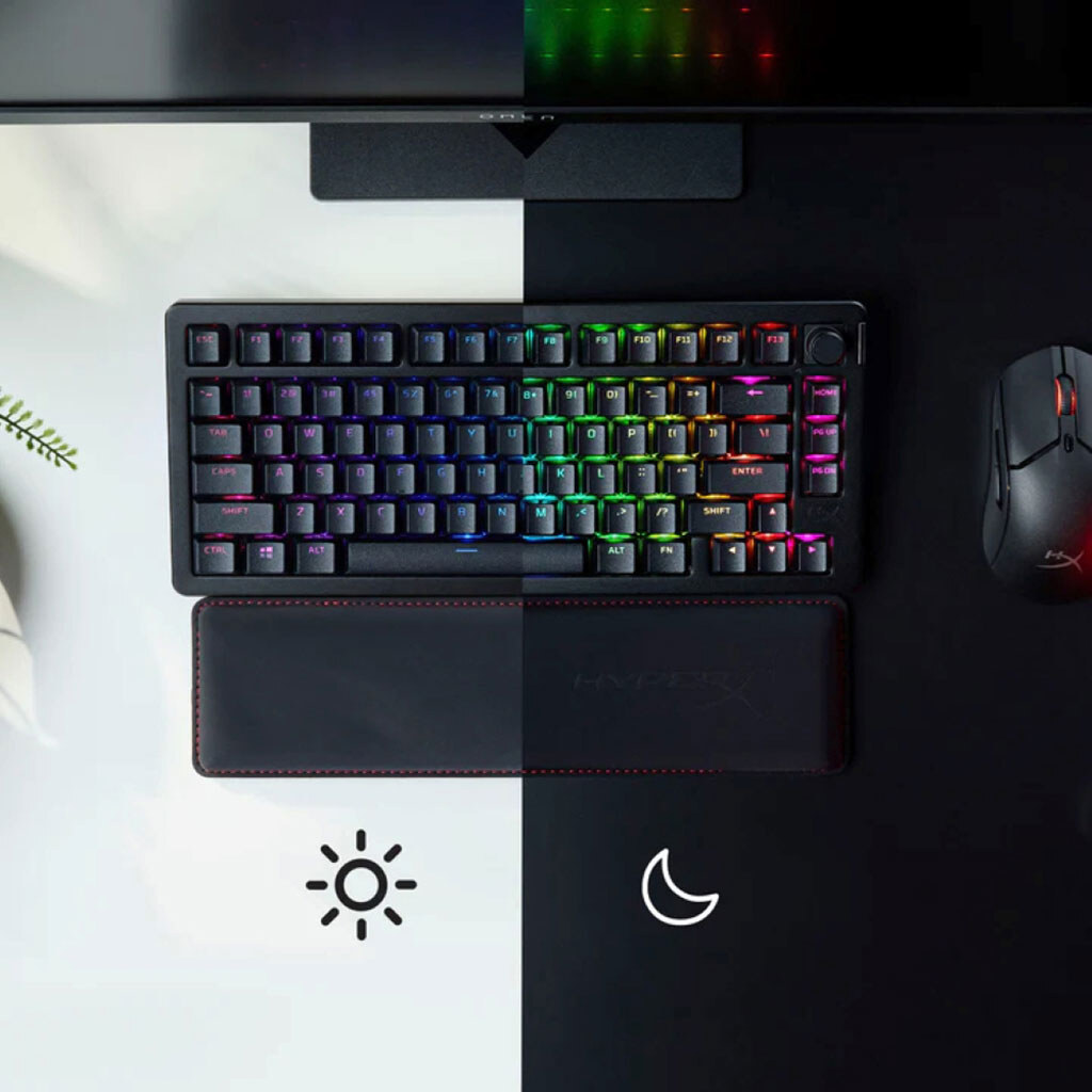 Клавіатура HyperX Alloy Rise 75, Чорний - № 8 Клавіатура HyperX Alloy Rise 75, Чорний - № 8