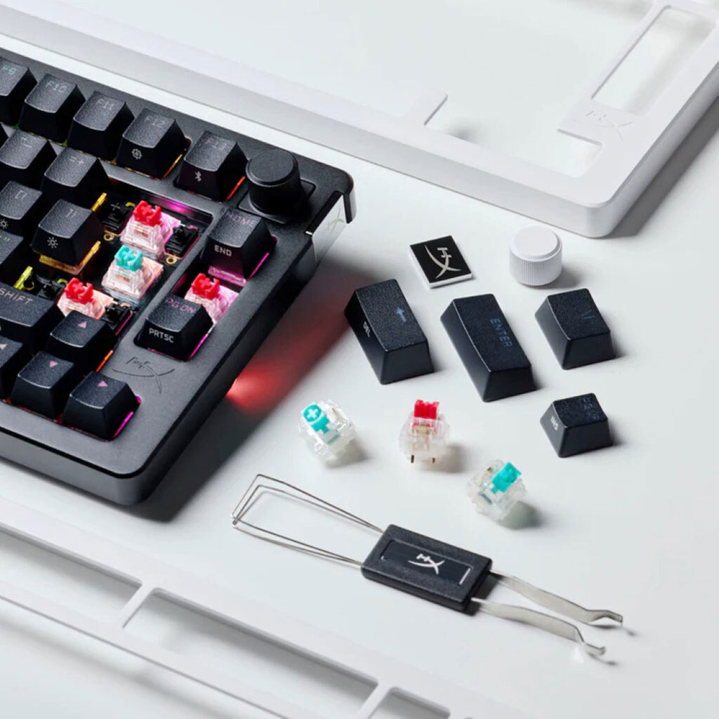 Клавіатура HyperX Alloy Rise 75, Чорний - № 9 Клавіатура HyperX Alloy Rise 75, Чорний - № 9
