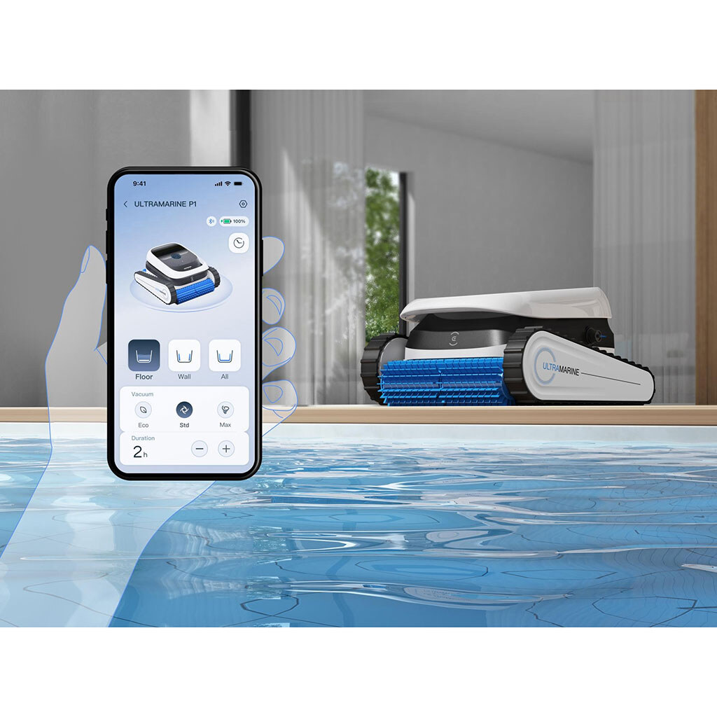 Робот-пилосос для басейну Ecovacs Ultramarine P1 - № 13 Робот-пилосос для басейну Ecovacs Ultramarine P1 - № 13