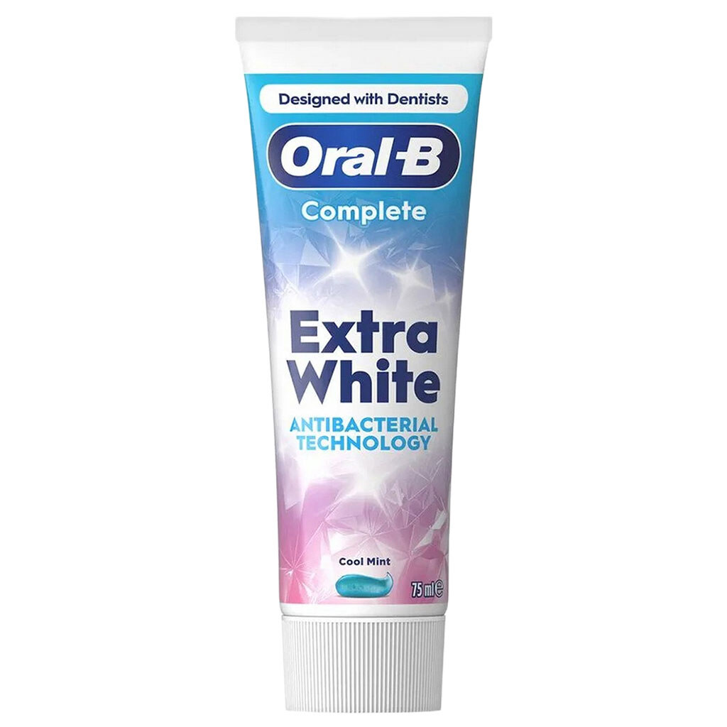 Паста зубная ORAL-B Complete "Экстра отбеливания", 75 мл - № 1 Паста зубная ORAL-B Complete "Экстра отбеливания", 75 мл - № 1