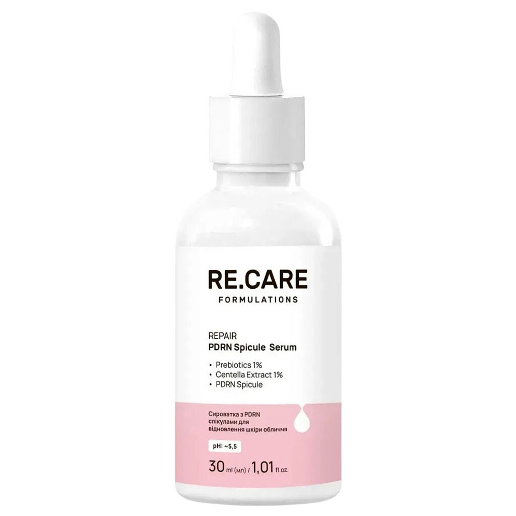 Сироватка для шкіри обличчя RE.CARE PDRN Spicule Serum, 30 мл - № 1 Сироватка для шкіри обличчя RE.CARE PDRN Spicule Serum, 30 мл - № 1