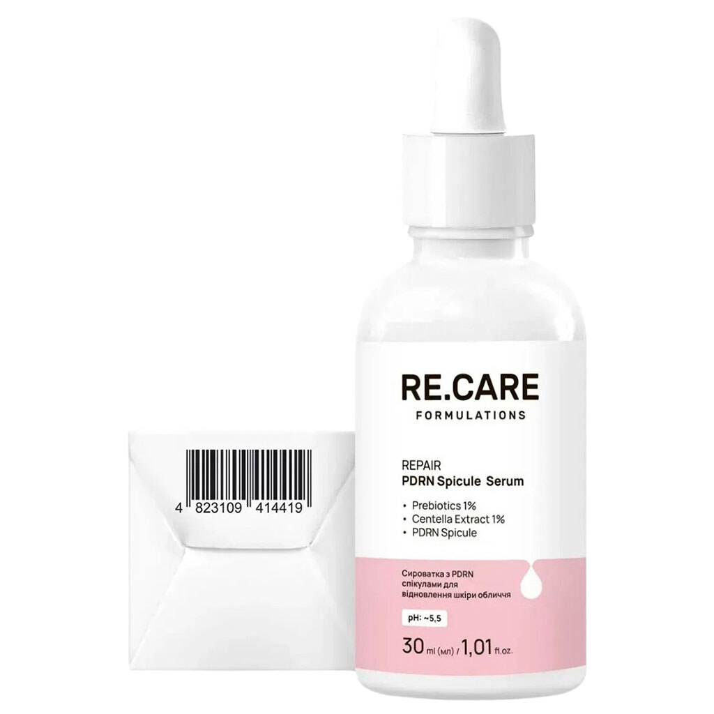 Сироватка для шкіри обличчя RE.CARE PDRN Spicule Serum, 30 мл - № 4 Сироватка для шкіри обличчя RE.CARE PDRN Spicule Serum, 30 мл - № 4