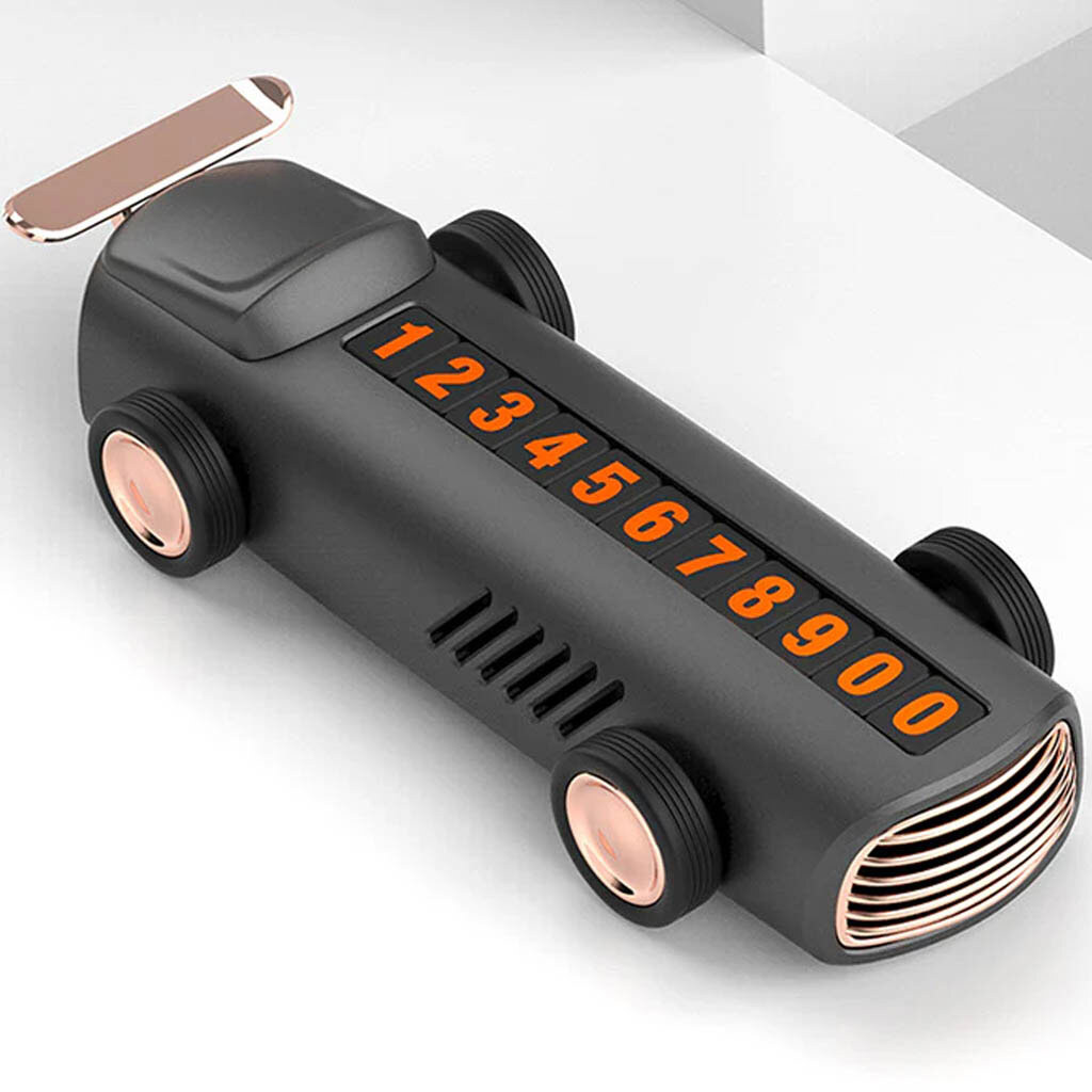 Паркувальна карта GT01, Чорний - № 3 Паркувальна карта GT01, Чорний - № 3