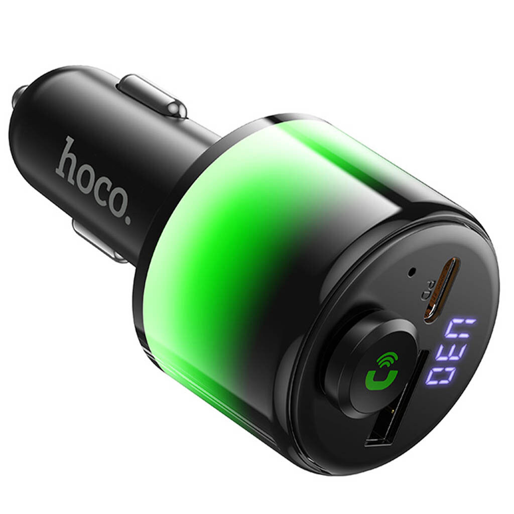 FM модулятор Hoco E166 Path, Черный - № 5 FM модулятор Hoco E166 Path, Черный - № 5