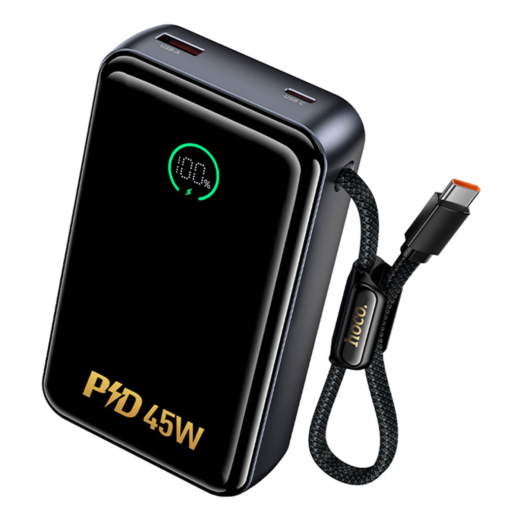 Портативная батарея (Power Bank) Hoco Q54 Shine, 20000 mAh, Серый - № 1 Портативная батарея (Power Bank) Hoco Q54 Shine, 20000 mAh, Серый - № 1