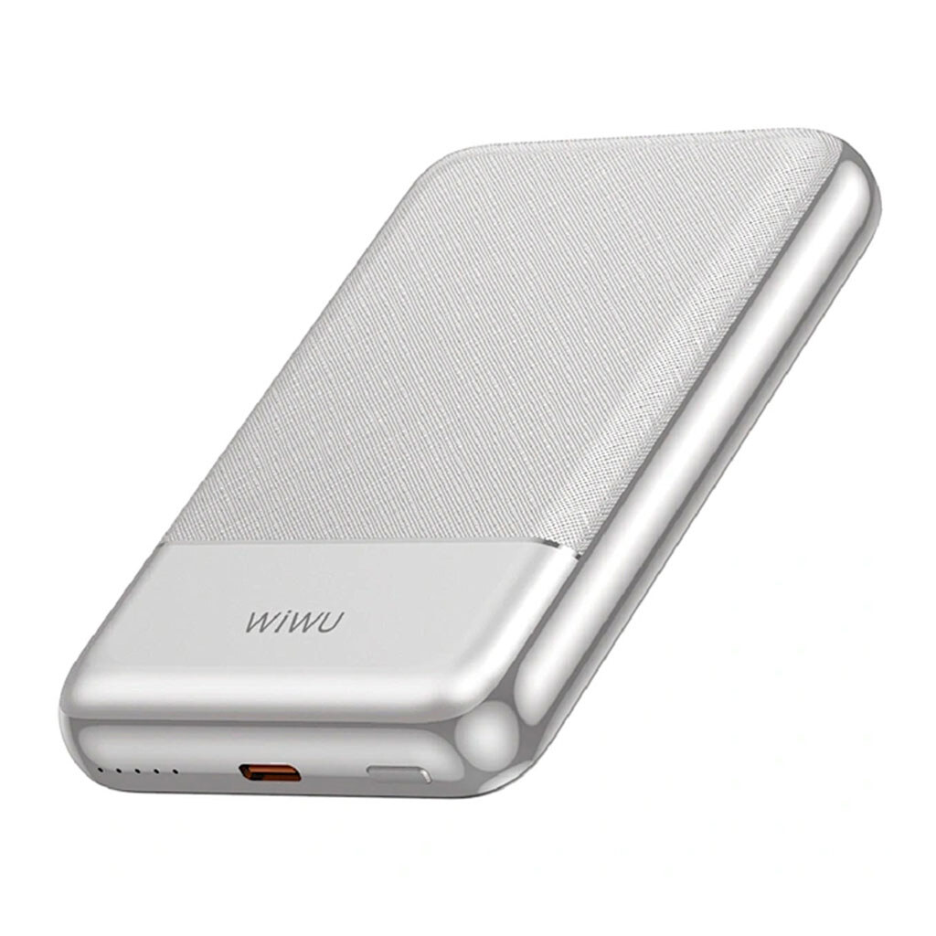 Портативная батарея (Power Bank) Wiwu P089 Seraph, 10000 mAh, Серебряный - № 1 Портативная батарея (Power Bank) Wiwu P089 Seraph, 10000 mAh, Серебряный - № 1