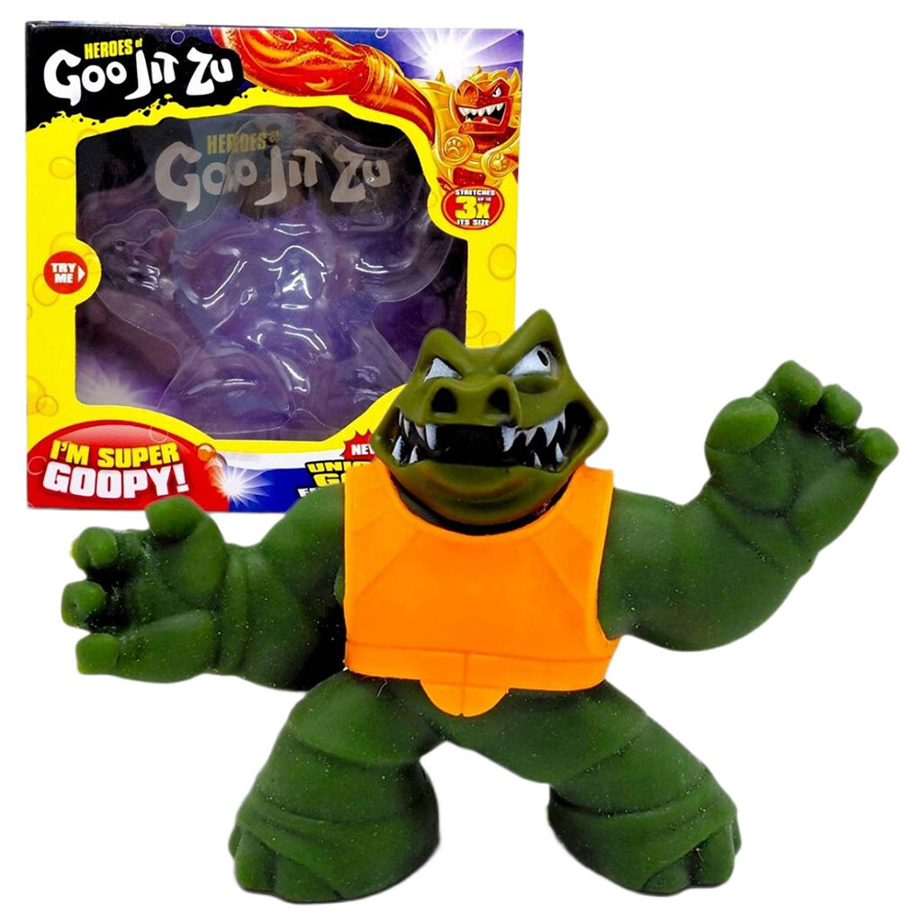 Игрушка-тянучка "Heroes of Goo Jit Zu: КРОКОДИЛ", Mic - № 2 Игрушка-тянучка "Heroes of Goo Jit Zu: КРОКОДИЛ", Mic - № 2