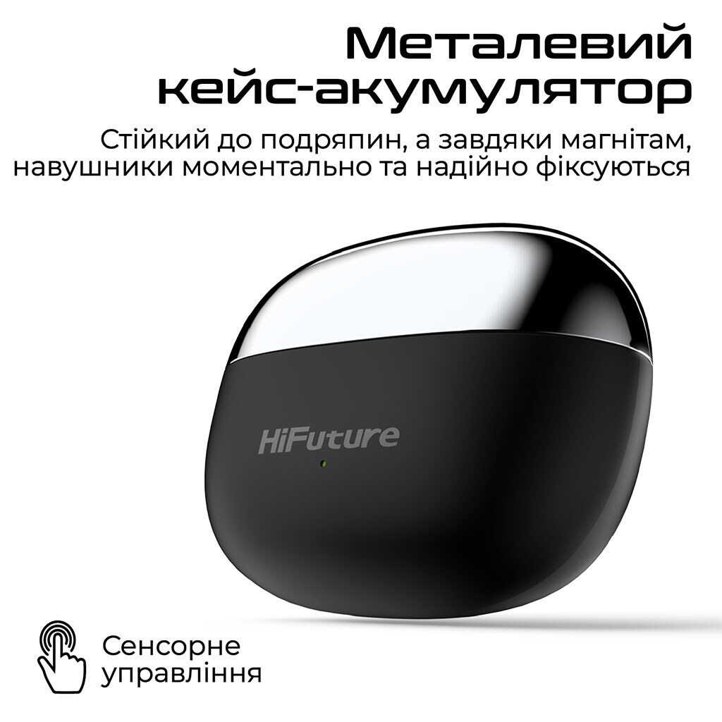 Bluetooth-гарнітура HiFuture Flexclip, Стерео, Чорний - № 9 Bluetooth-гарнітура HiFuture Flexclip, Стерео, Чорний - № 9