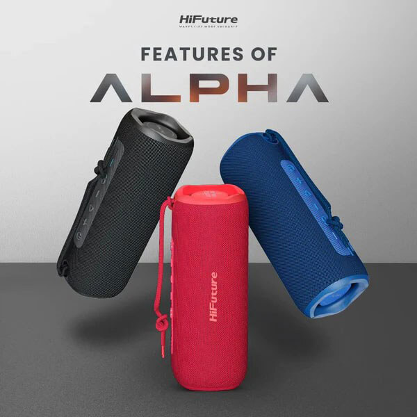 Портативна колонка HiFuture Alpha, Червоний - № 4 Портативна колонка HiFuture Alpha, Червоний - № 4