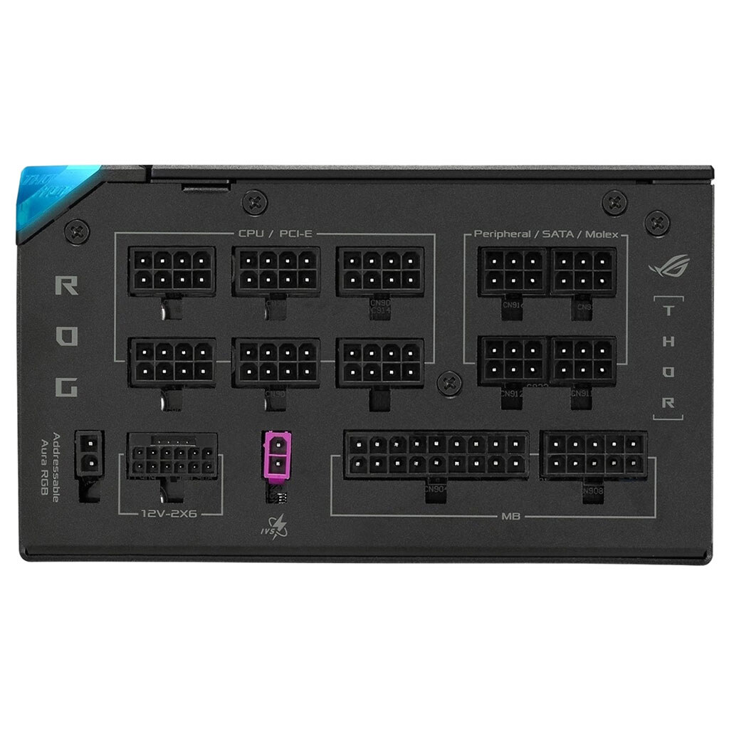 Блок живлення для корпусів Asus ROG Thor Platinum III ROG Equalizer, Чорний - № 9 Блок живлення для корпусів Asus ROG Thor Platinum III ROG Equalizer, Чорний - № 9