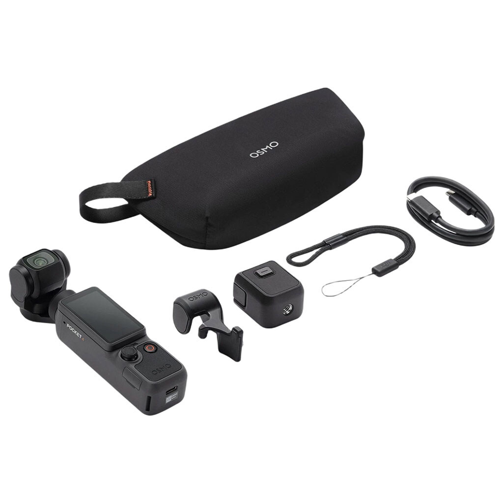 Екшн-камера DJI Osmo Pocket 4 Standard Combo, Чорний - № 4 Екшн-камера DJI Osmo Pocket 4 Standard Combo, Чорний - № 4
