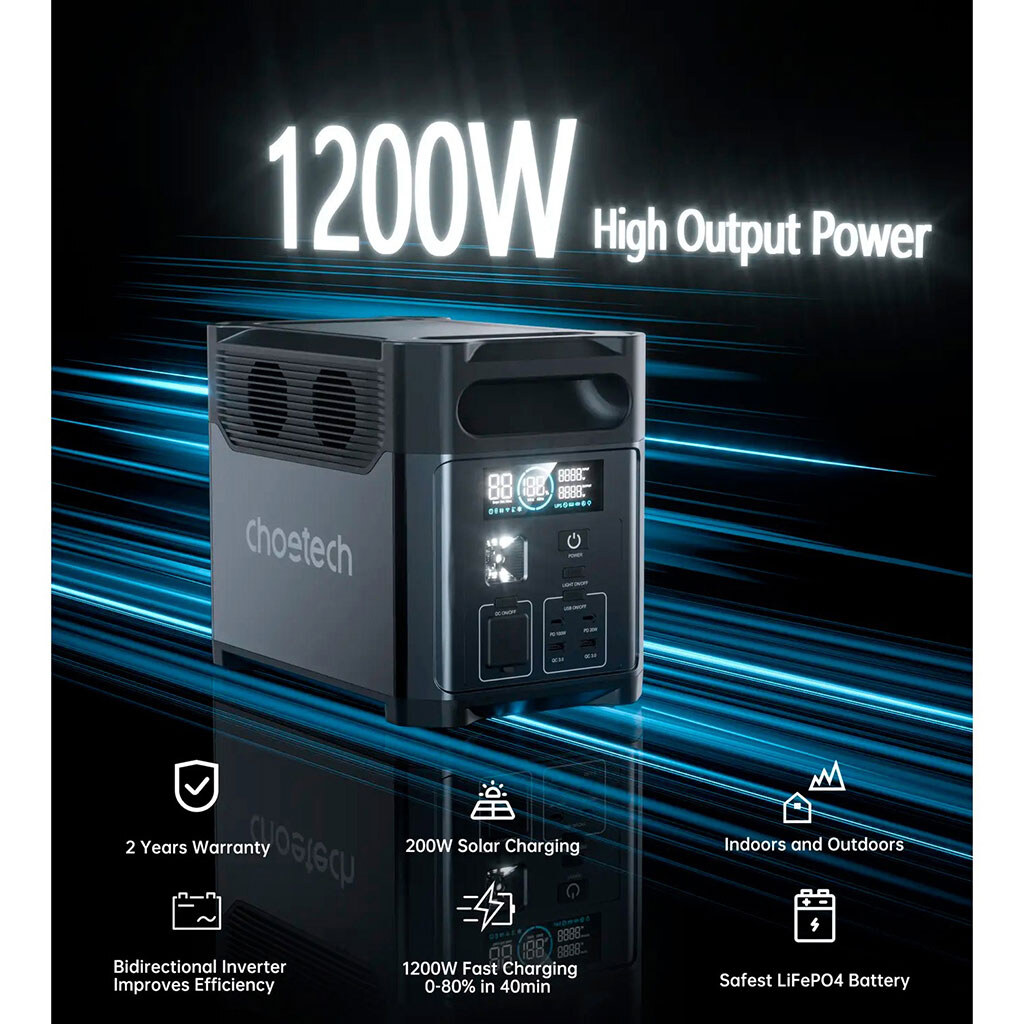 Зарядная станция Choetech BS061, Черный - № 7 Зарядная станция Choetech BS061, Черный - № 7