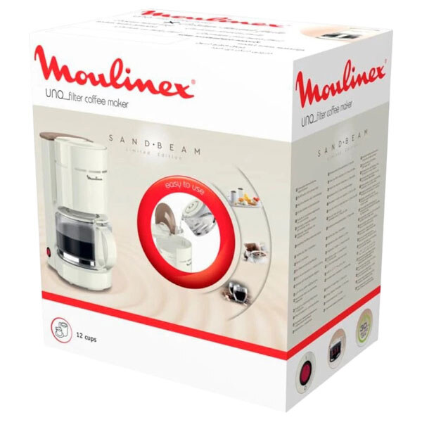 Кавоварка Moulinex Uno FG121A10, Білий - № 6 Кавоварка Moulinex Uno FG121A10, Білий - № 6