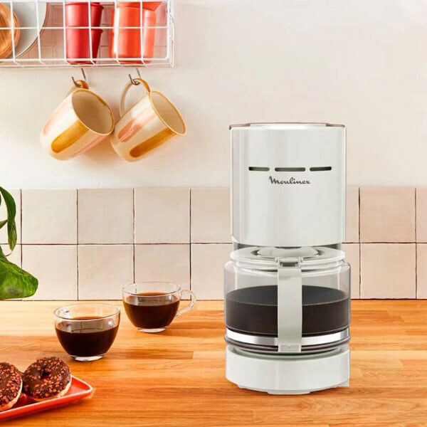 Кавоварка Moulinex Uno FG121A10, Білий - № 14 Кавоварка Moulinex Uno FG121A10, Білий - № 14