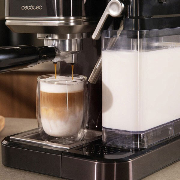 Кавоварка рожкова Cecotec Cafelizzia ColdBrew Latte, Чорний - № 2 Кавоварка рожкова Cecotec Cafelizzia ColdBrew Latte, Чорний - № 2