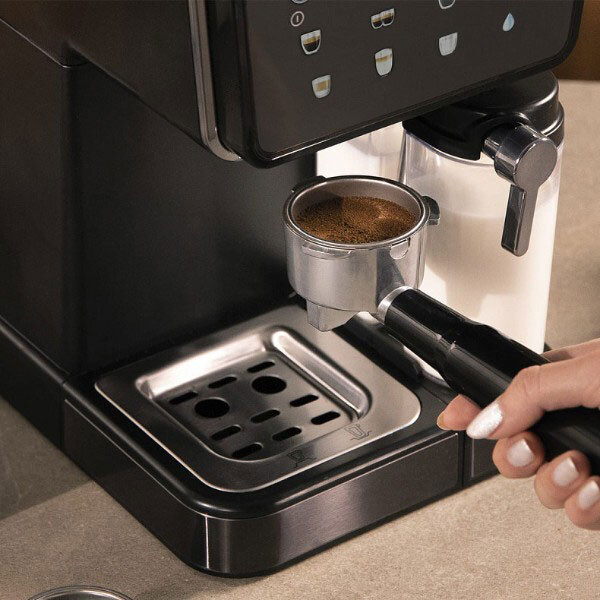 Кавоварка рожкова Cecotec Power Espresso Touch ColdBrew Latte, Чорний - № 5 Кавоварка рожкова Cecotec Power Espresso Touch ColdBrew Latte, Чорний - № 5