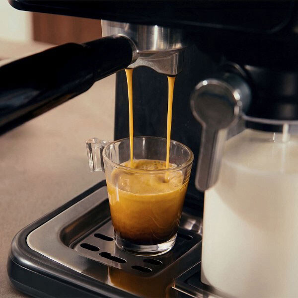 Кавоварка рожкова Cecotec Power Espresso Touch ColdBrew Latte, Чорний - № 9 Кавоварка рожкова Cecotec Power Espresso Touch ColdBrew Latte, Чорний - № 9