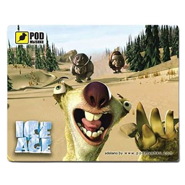 Килимок для миші Podmyshku Ice Age, Малюнок - № 1 Килимок для миші Podmyshku Ice Age, Малюнок - № 1