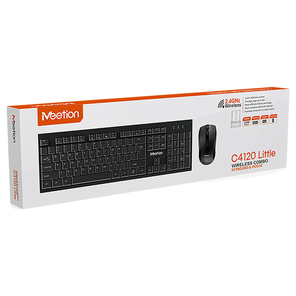 Клавіатура та миша Meetion C4120 Little, Чорний - № 7 Клавіатура та миша Meetion C4120 Little, Чорний - № 7