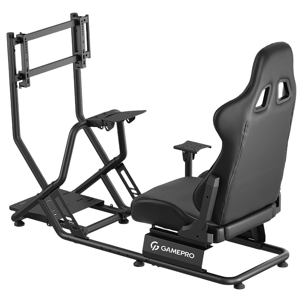 Крісло-кокпіт GamePro RS115, Чорний - № 3 Крісло-кокпіт GamePro RS115, Чорний - № 3