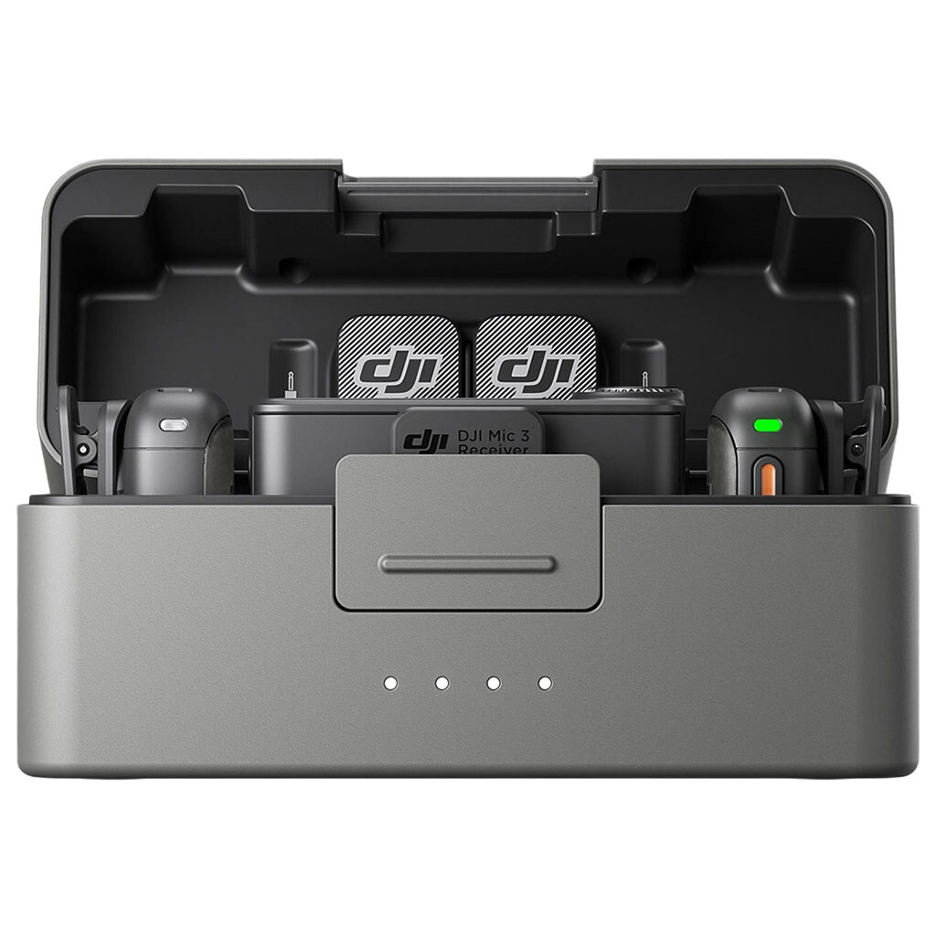 Мікрофонна радіосистема DJI Mic 3, Чорний - № 1 Мікрофонна радіосистема DJI Mic 3, Чорний - № 1